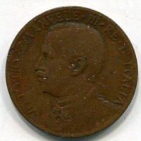 Somalia Italiana, Vittorio Emanuele III (1909-1925): 2 bese 1909 (Gigante#22)