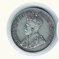 Cipro, Giorgio V (1910-1936): 45 piastre 1928 (KM#19)