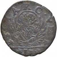 Venezia, monetazione anonima (XVI sec.): gazzetta da 2 soldi per Dalmazia e Albania, decreto del 20 febbraio 1710 (Paolucci#798), grammi 4.40