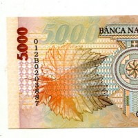 Romania: 5000 lei 1998 (Pick#107)
