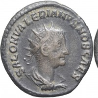 Salonino (259 d.C.): antoniniano "SPES PVBLICA", zecca Samostata (RIC#36; Cohen#95), grammi 3.80, mm 21