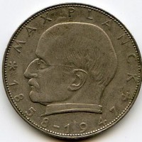 Germania, Rep. Federale (dal 1949): 2 marchi 1957-G (Michel#19)