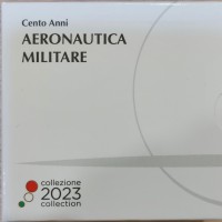 Italia 2023: 2 euro commemorativo "Cento anni dell'Aeronautica Militare" PROOF, nel cofanetto ufficiale