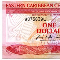 Caraibi Orientali: 1 dollaro (Pick#21u)