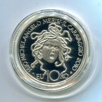 Italia 2010: 10 euro "Caravaggio", nella confezione originale