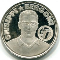 Italia '90: medaglia "Giuseppe Bergomi", 30mm, gr.10.47