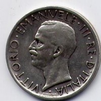 Vittorio Emanuele III (1900-1943): 5 lire 1929* "Aquilino" (Gigante#76)