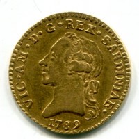 Vittorio Amedeo III (1773-1796): doppia 1789 (MIR#982d)
