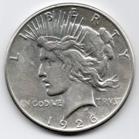USA: 1 dollaro 1926-S "Peace"
