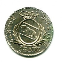 Svizzera, Berna: 5 batzen 1826 (KM#194.1)