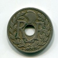 Francia, Terza Repubblica (1871-1940): 10 centesimi 1917 "Lindauer" (Gadoury#286)