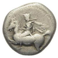 Tessaglia, Pelinna (430-400 a.C.): dracma (Slg BCD, Thessalien, II#512; HGC,4#265), grammi 5,57