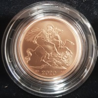 Gran Bretagna, Elisabetta II (1952-2022): sterlina 2020 "The 75th anniversary of  VE day", nell'elegante cofanetto originale. Tiratura di soli 750 esemplari in matte proof.