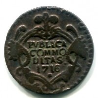 Palermo, Vittorio Amedeo II (1713-1718): 1 grano 1716-CP (MIR,477#901f)
