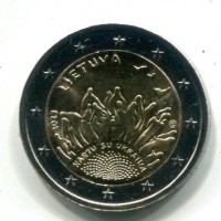 Lituania 2023: 2 euro commemorativi "Solidarietà All'Ucraina"
