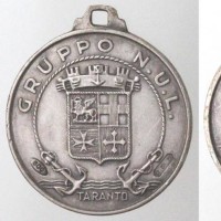 Taranto: medaglia "GRUPPO N.U.L.", diametro 24.50, grammi 6.22
