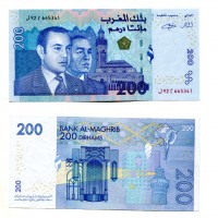 Marocco: 200 dirhams 2002 (Pick#71)