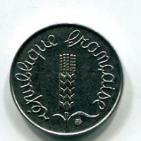 Francia, Quinta Repubblica (dal 1959): 1 centesimo 1962 "Epi" (Gadoury#91)