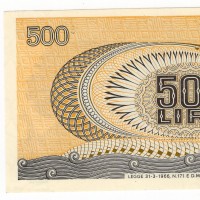 Repubblica: 500 lire 23/02/1970 "Aretusa" (Gigante#BS25D)
