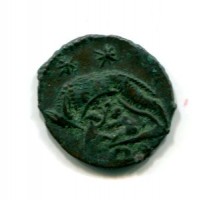 Costantino I (306-337 d.C.): follis "VRBS ROMA" zecca di Roma 0,78g (RIC,VII##354)