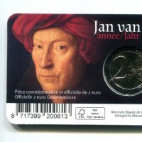 Belgio 2020: 2 euro "Jan van Eyck", versione olandese