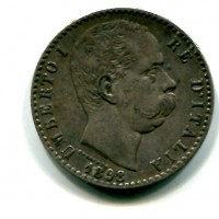 Umberto I (1878-1900): 2 lire 1898 (Gigante#33)