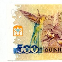 Brasile: 500 cruzeiros su 500 cruzados novos 1990 (Pick#226b)
