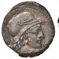 Cornelia, Cn. Cornelius Lentulus Clodianus (88 a.C.): denario (Crawford#345/1), gr.4,22, al R/ la Vittoria su biga, bella patina intensa