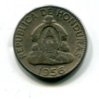 Honduras: 5 centavos 1956 (KM#72.1)