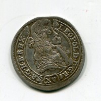 Ungheria, Leopoldo I (1657-1705): 15 krajczar 1677-KB (KM#175)