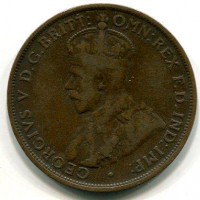 Australia, Giorgio V (1910-1936): 1 penny 1915 (KM#23)