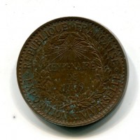 Francia 1879: medaglia "Exposition Universelle-Centenaire de 1789", diametro 33mm