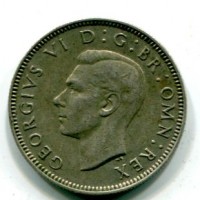 Gran Bretagna, Giorgio VI (1936-1952): 1 scellino 1941 (KM#853)