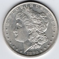 USA: 1 dollaro 1880 "Morgan"
