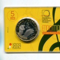 Italia 2021: 5 euro "Ennio Morricone"
