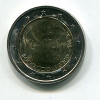 Italia 2013: 2 euro commemorativi "Giovanni Boccaccio"