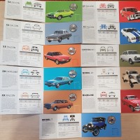 Australia, Elisabetta II (1952-2022): serie commemorativa 2017 "Ford", 11 pezzi differenti da 50 cent. nei blister originali. Raro insieme. (Ulteriori foto a richiesta)