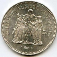 Francia, Quinta Repubblica (dal 1959): 50 franchi 1978 (Gadoury#882)