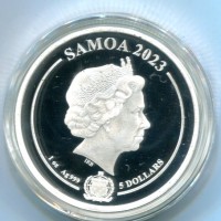Samoa: 5 dollari 2023 "Green Lantern" -Oncia-

