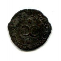Casale, Vincenzo I Gonzaga (1587-1612): quattrino (MIR#312)