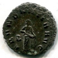 Gallieno (253-268 d.C): antoniniano "ABVNDANTIA AVG" (RIC#157), gr. 4,23