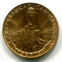 San Marino: 1 scudo 1986 (KM#198)
