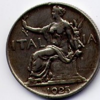 Vittorio Emanuele III (1900-1943): buono da 1 lira 1923 (Gigante#141)