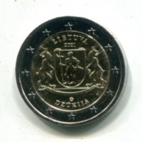 Lituania 2021: 2 euro commemorativi "Regioni della Lituania: DZÜKIJA"