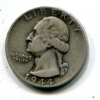 USA: 1/4 dollaro 1944-D "Washington"
