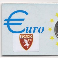 2 euro squadra di calcio "Torino", in coincard
