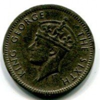 Rhodesia del Sud, Giorgio VI (1936-1952): 3 pence 1951 (KM#20)
