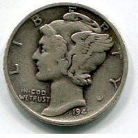 USA: 10 cent. 1941 "Mercury"