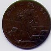 Vittorio Emanuele III (1900-1943): 2 cent. 1917 (Gigante#306)