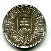 Slovacchia: 20 korun 1941 (KM#7.1)
